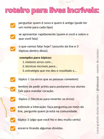 50 Templates Lucrativos para story e roteiro de lives - Image 3